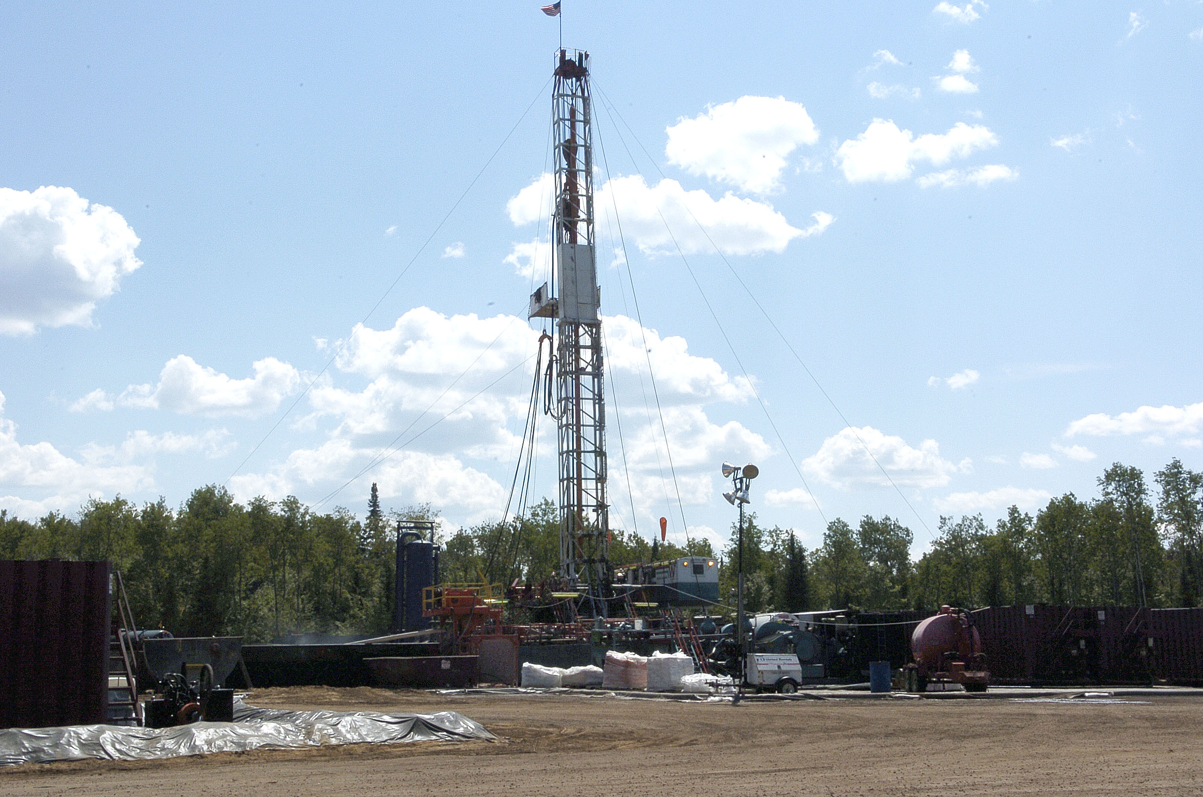 Excelsior fracking operation in Kalkaska, MI